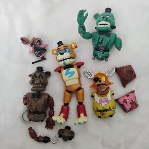 Five Nights At Freddy's FNAF Articulated Action Figure Parts Lot A